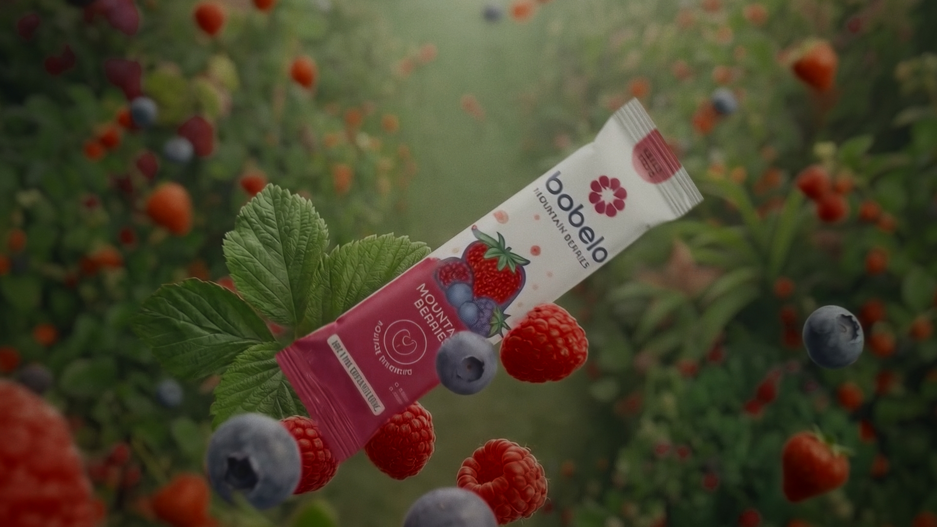Bobelo Mountain Berries campaign still